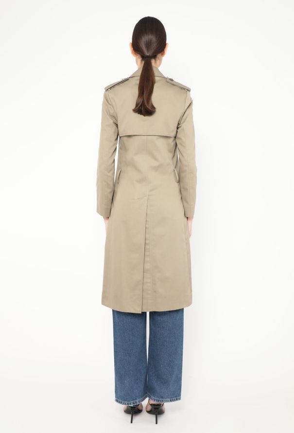 Dior F/W 2006 Hedi Slimane Belted Trench - 6