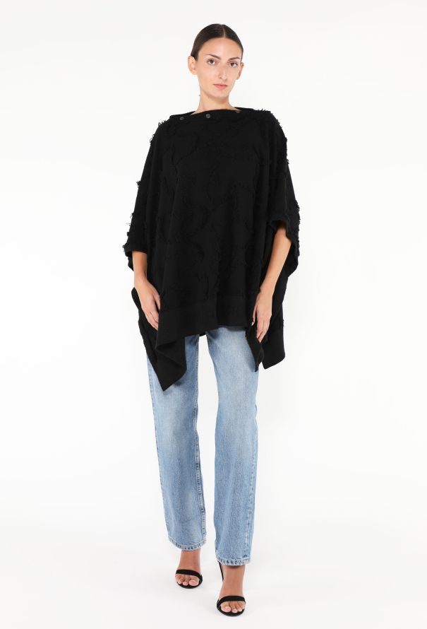 Dior Embroidered Asymmetrical Poncho, 2020 - 3