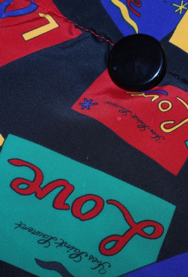 Saint Laurent '90s Reversible Love Card Puffer Coat - 6