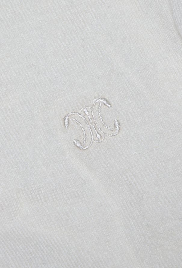 Céline Contrast Stitch Triomphe Pullover - 7