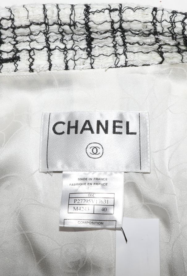 Chanel Checkered 'CC' Tweed Dress, 2006 - 6
