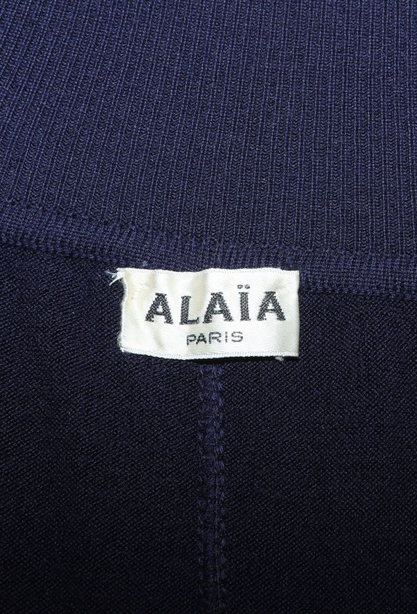 Alaïa Fall 1986 Zip Sweater Ensemble - 8