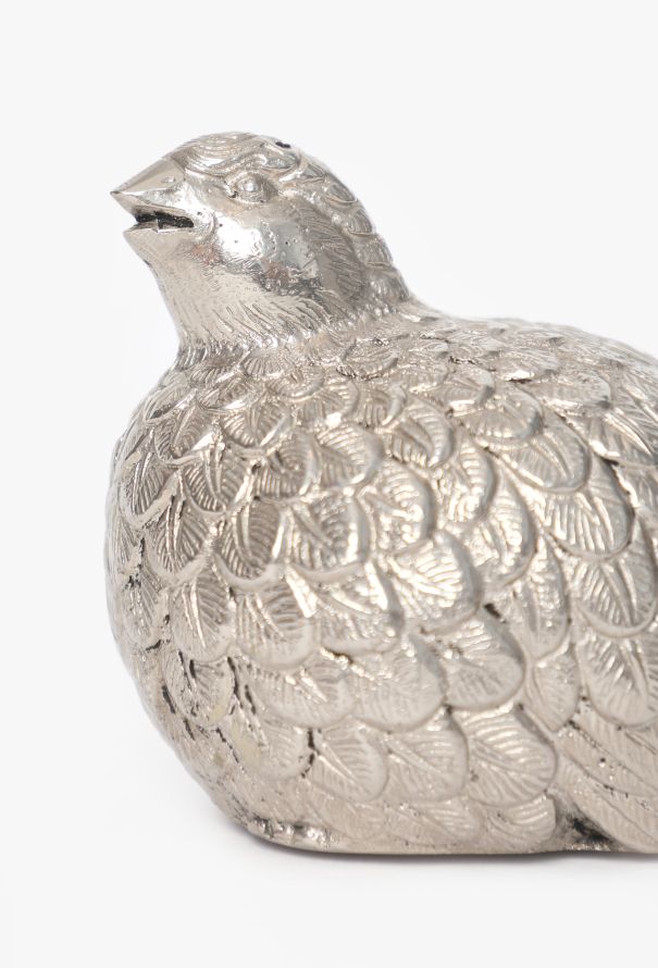 Gucci Quail Salt & Pepper Shaker, 1970s - 5
