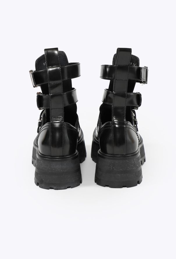 Alexander McQueen 2023 Rave Buckle Boots - 4