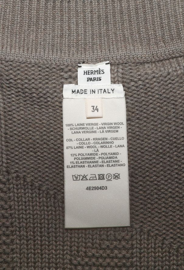 Hermès 'H' Rectangular Cape Poncho - 5