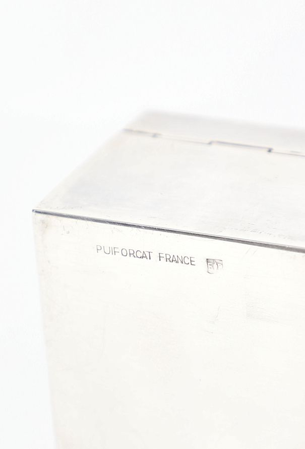 Vintage Objects & Decor Puiforcat 1940s Silver Case - 6