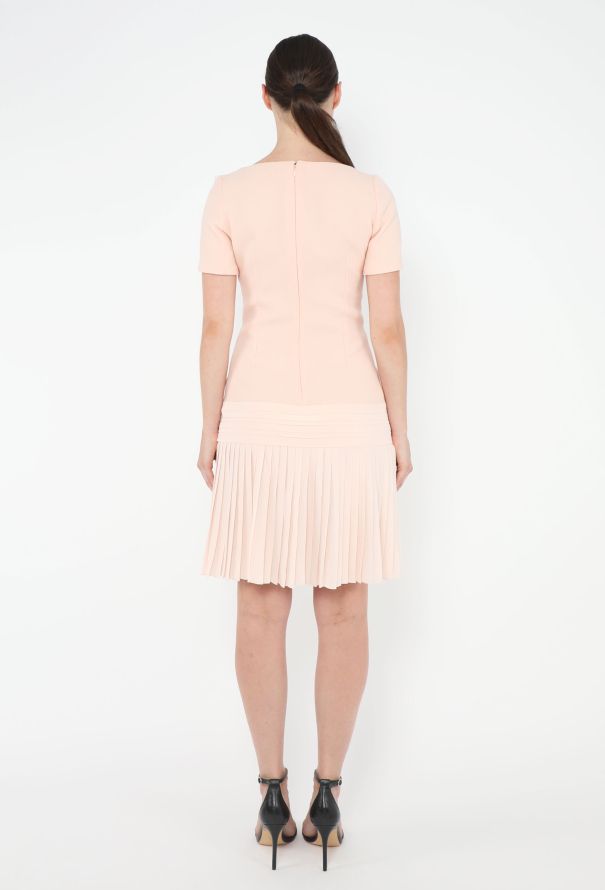 Dior 2016 Pleated Hem Crêpe Dress - 4