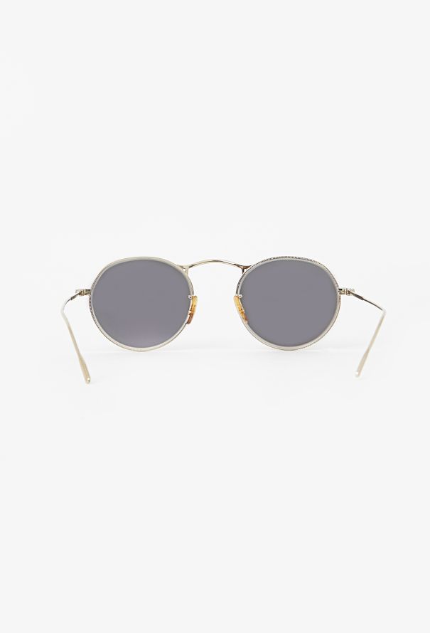 Oliver Peoples Oval M-4 Sunglasses - 4