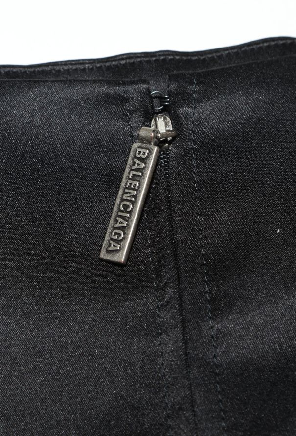 Balenciaga S/S 2019 Fluted Satin Skirt - 7 Balenciaga S/S 2019 Fluted Satin Skirt - 7