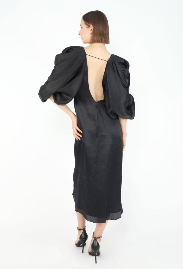 Khaite 2021 Silva Open-Back Silk Dress - 2