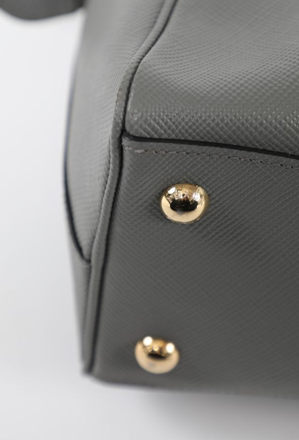 Prada 2023 Grey Large Saffiano Bag - 7