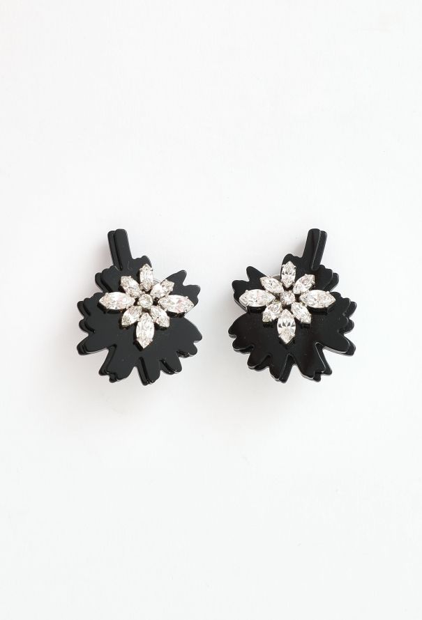 Prada flower earrings shop