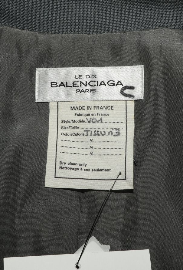 Balenciaga Le Dix Notched Hourglass Blazer - 5