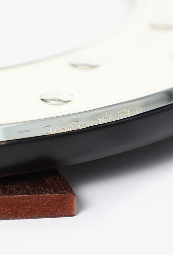 Dior Vintage Round Sterling Picture Frame - 4