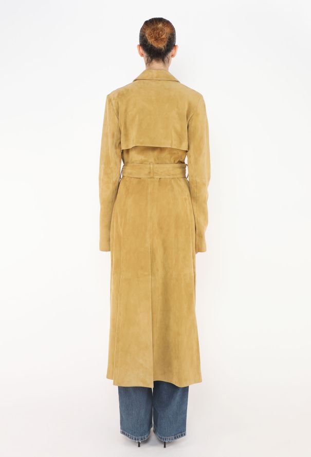 Galvan Resort 2022 Farrah Suede Trench - 7