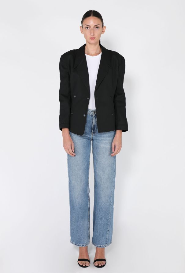 Thierry Mugler Tailored Cropped Blazer, 1990s - 4