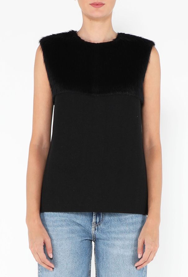 Céline 2011 Alpaca Sleeveless Vest - 1