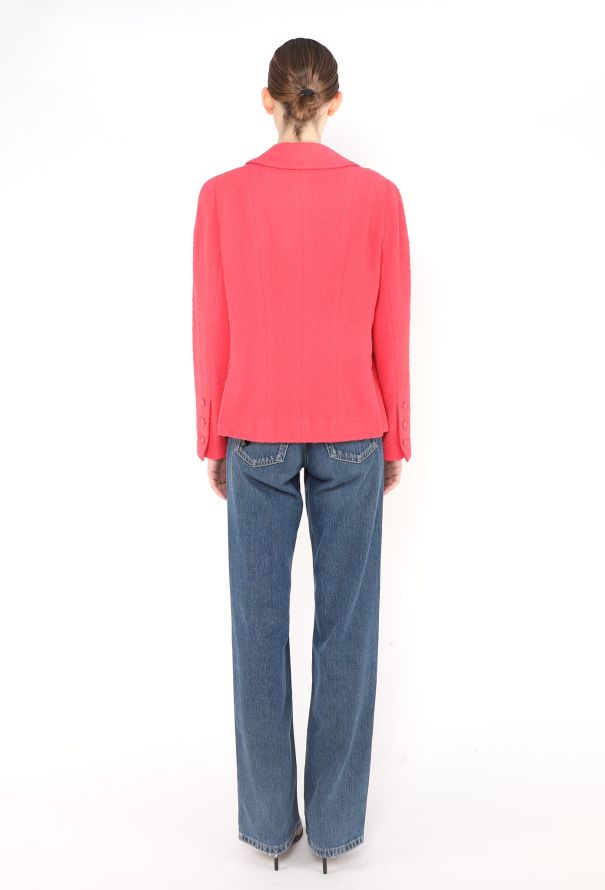 Chanel Early '90s 'CC' Bouclé Jacket - 5