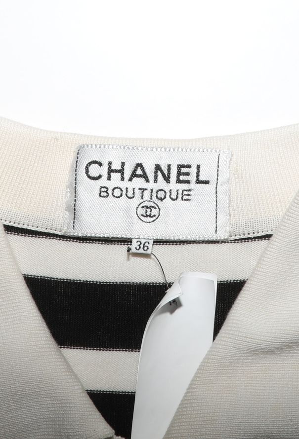 Chanel RARE S/S 1987 Marinière Polo - 6