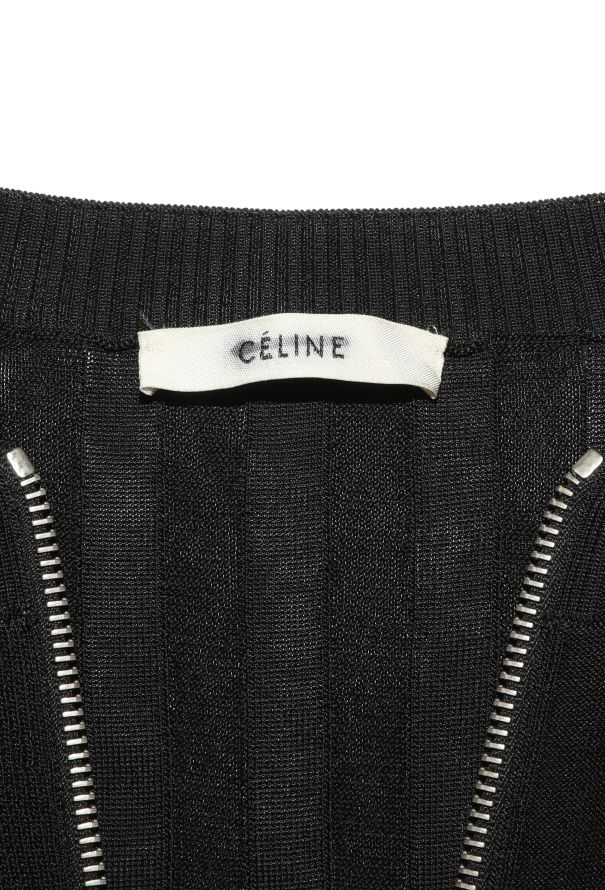 Céline 2016 Ribbed Zip Top - 6 Céline 2016 Ribbed Zip Top - 6