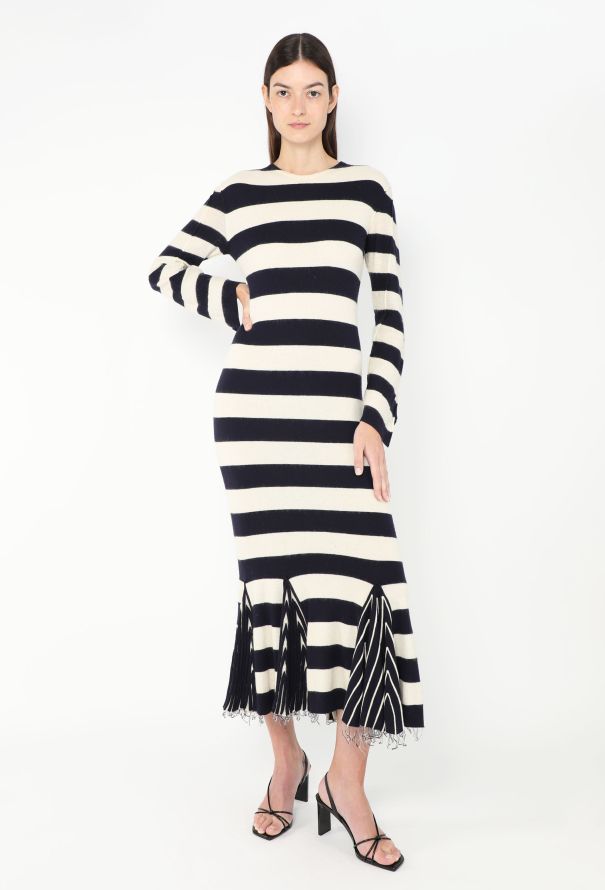 Céline Pre-Fall 2015 Fluted Knit Dress - 1