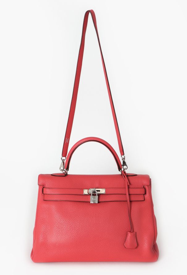 Hermès Rose Jaipur Clémence Kelly Retourné 35 - 2 Hermès Rose Jaipur Clémence Kelly Retourné 35 - 2