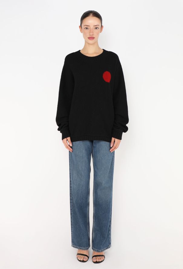 The Elder Statesman Palm Cashmere Sweater - 3