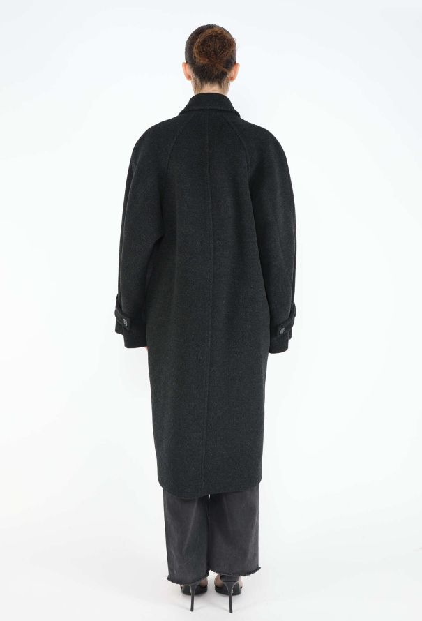 Céline F/W 2018 Oversized Cashmere Coat - 5