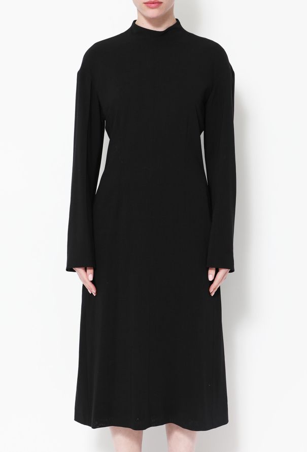 Céline F/W 2017 Flared Crepe Dress - 3