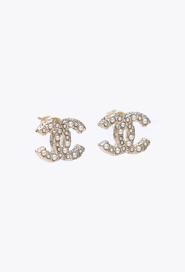 Chanel 2021 Mini Pearl 'CC' Earrings - 2