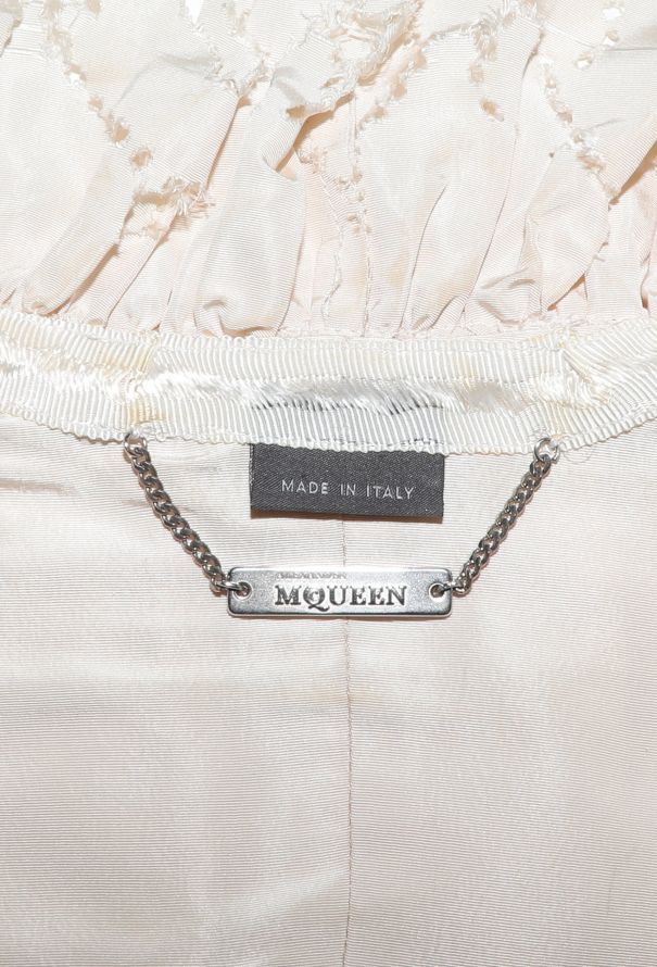 Alexander McQueen COLLECTOR S/S 2003 ‘Irere’ Broderie Jacket - 5