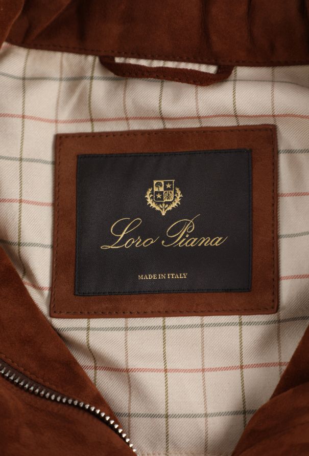 Loro Piana Mini Suede Traveller Jacket - 5