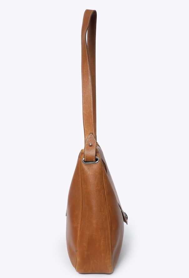 Hermès Vintage Courchevel Christine Envelope Bag - 3