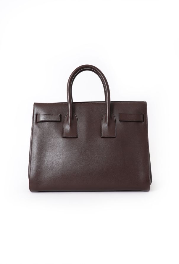 Saint Laurent Brown Small Sac De Jour - 4