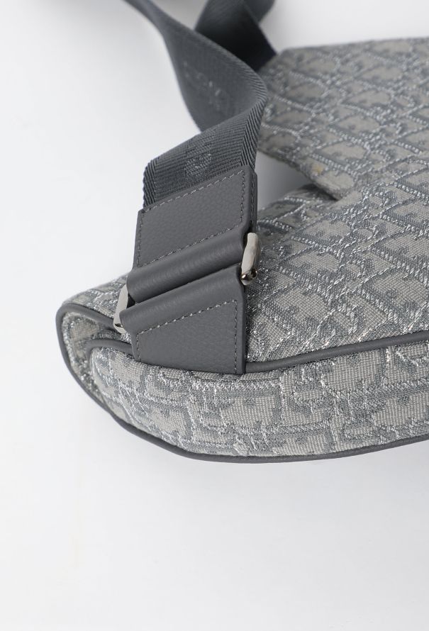 Dior 2021 Men's Resort Oblique Saddle Bag - 8