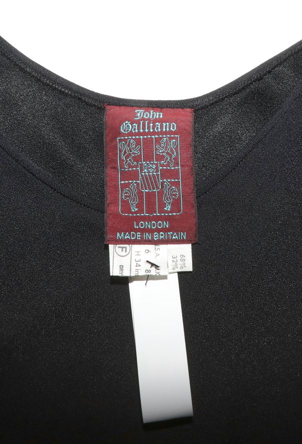 John Galliano RARE Fall 1990 Mesh Sheath Dress - 5