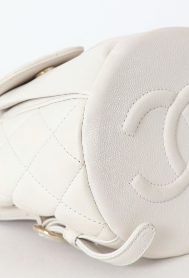 Chanel Classic Caviar Quilted Backpack - 9