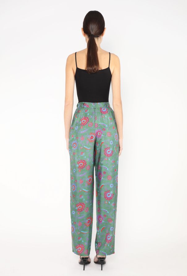 Saint Laurent F/W 1996 Silk Tunic Ensemble - 7 Saint Laurent F/W 1996 Silk Tunic Ensemble - 7