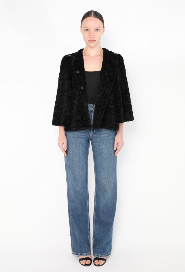 Alexander McQueen F/W 2014 Velvet Hooded Jacket - 4 Alexander McQueen F/W 2014 Velvet Hooded Jacket - 4