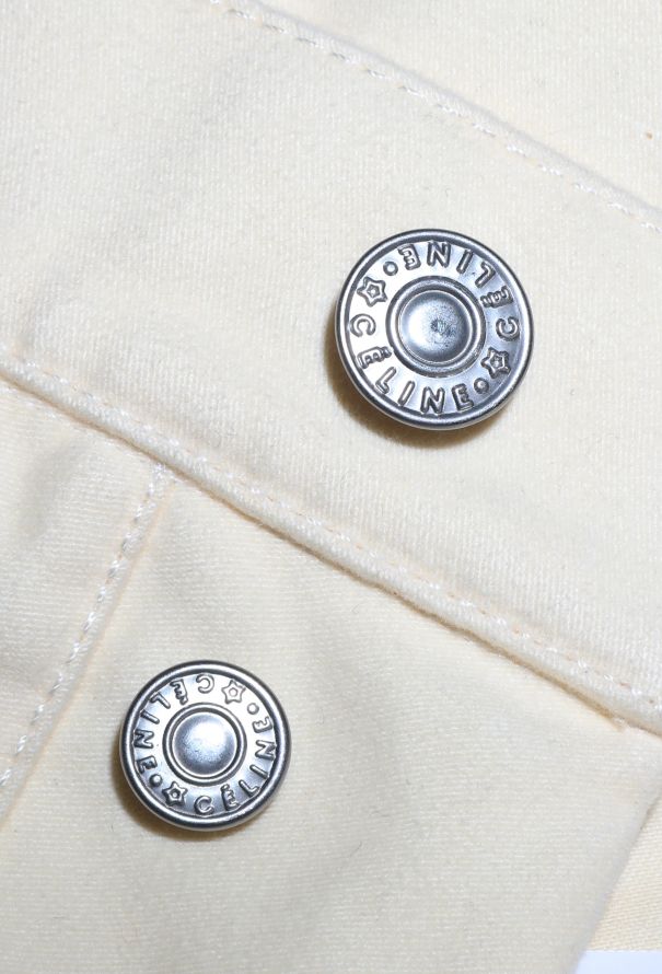 Céline 2017 Sueded Denim Trousers - 5