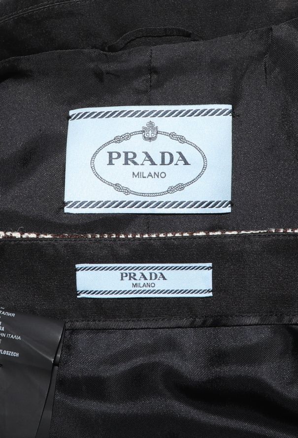 Prada S/S 2016 Patchwork Tweed Ensemble - 9