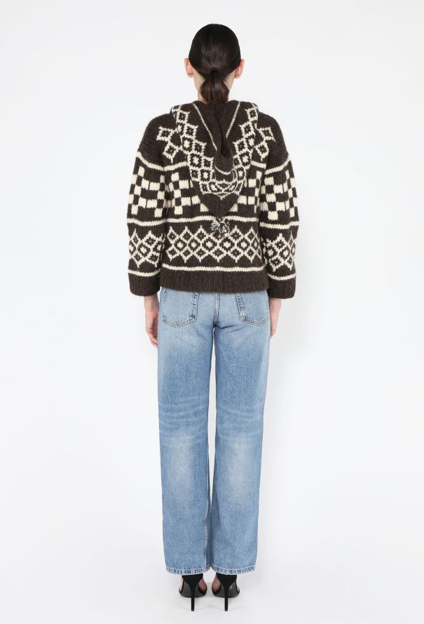 Céline Hooded Knit Pullover, Resort 2021 - 5