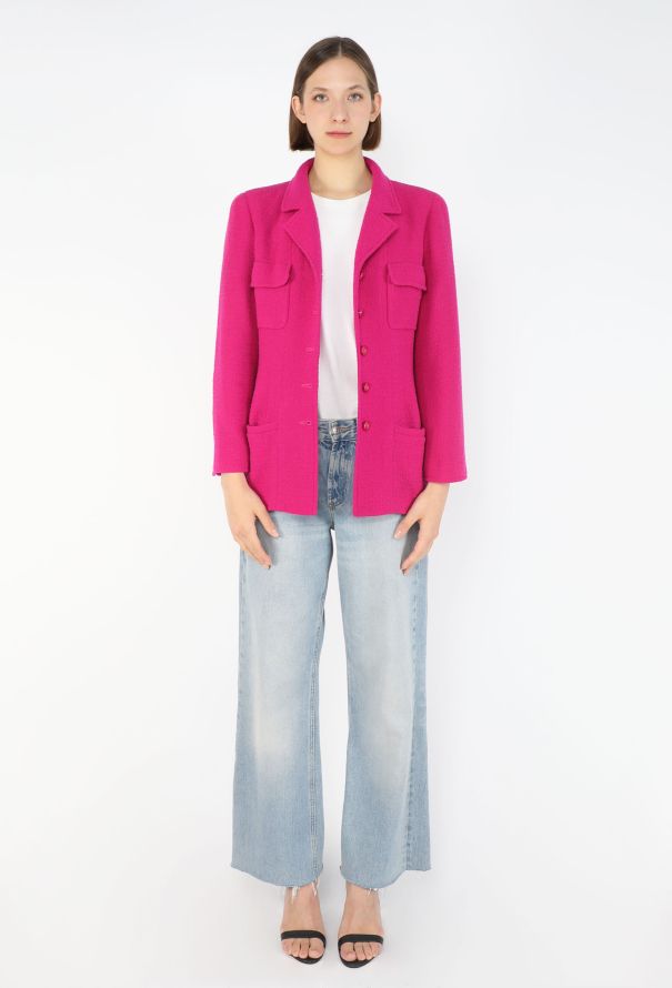 Chanel Bouclé 'CC' Blazer, F/W 1995 - 5