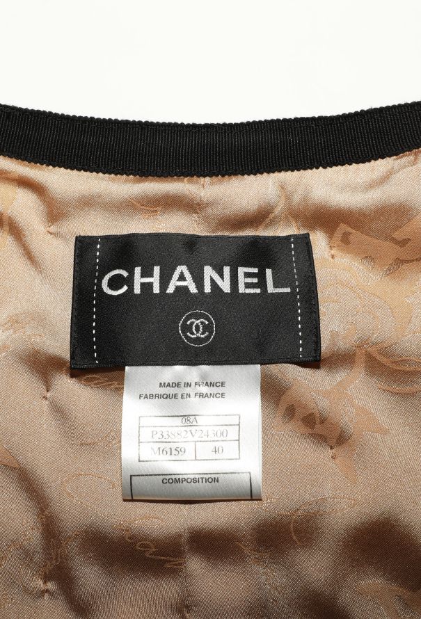 2008 Paris-London 'CC' Tweed Jacket | Authentic & Vintage 2008 Paris-London 'CC' Tweed Jacket | Authentic & Vintage