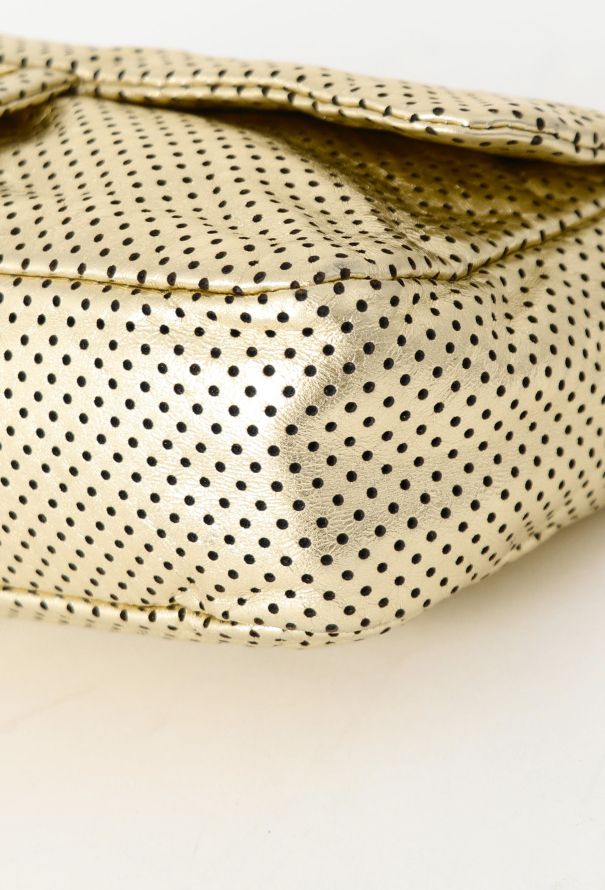 Chanel Perforated Metallic Gold 2.55 - 10
