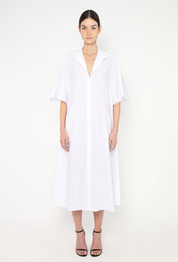 The Row 2024 Bredel Cotton Shirt Dress - 1