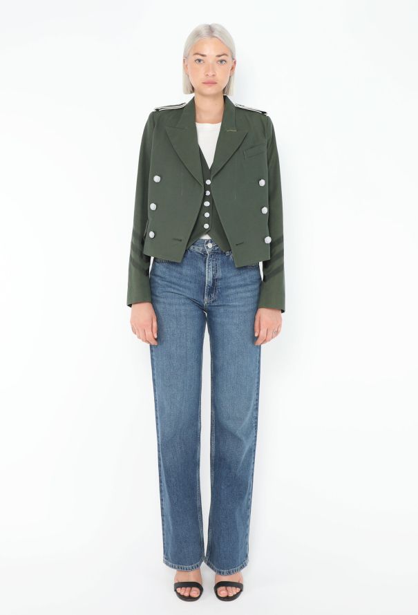 Sacai S/S 2015 Layered Military Jacket - 5