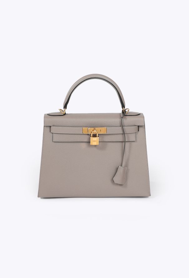 Hermès Gris Asphalte Epsom Kelly Sellier 28 - 1