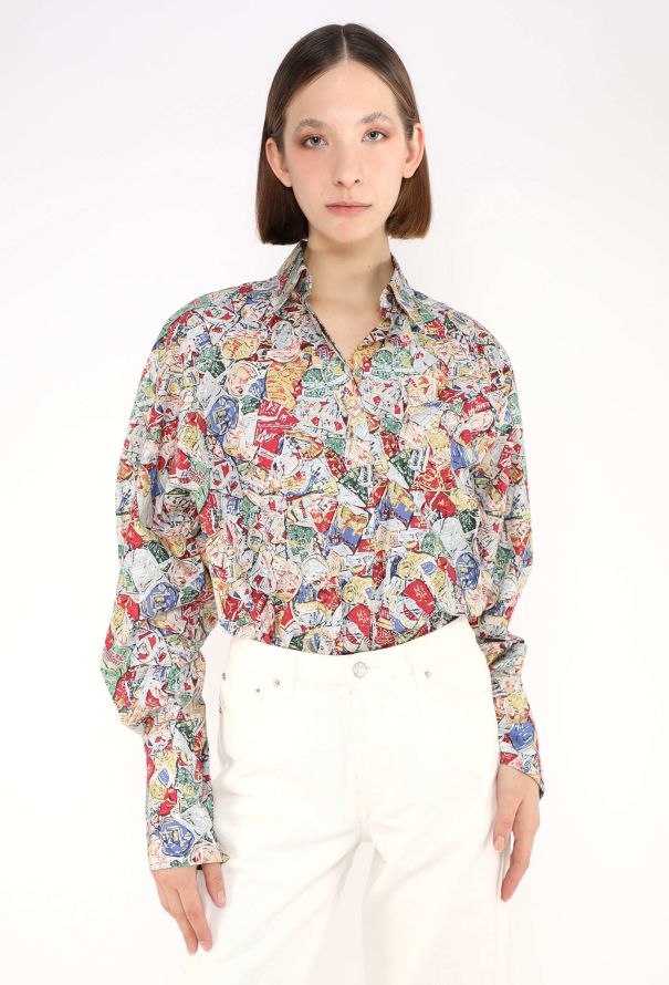 Alaïa 2019 Re-Edition '85 x César Printed Shirt - 5