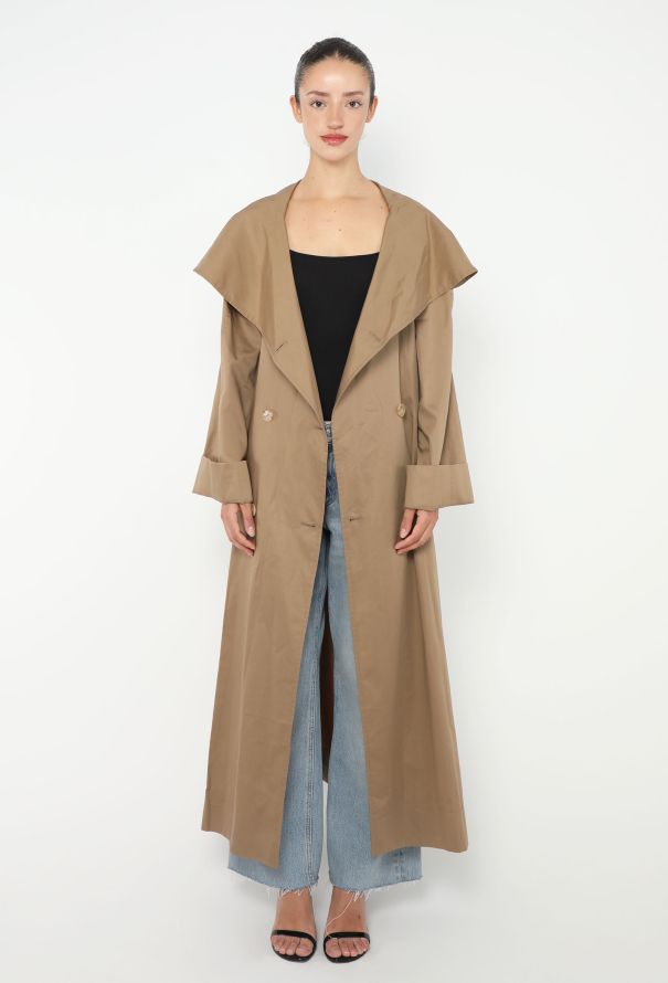 The Row S/S 2022 Augusta Belted Poplin Trench - 5